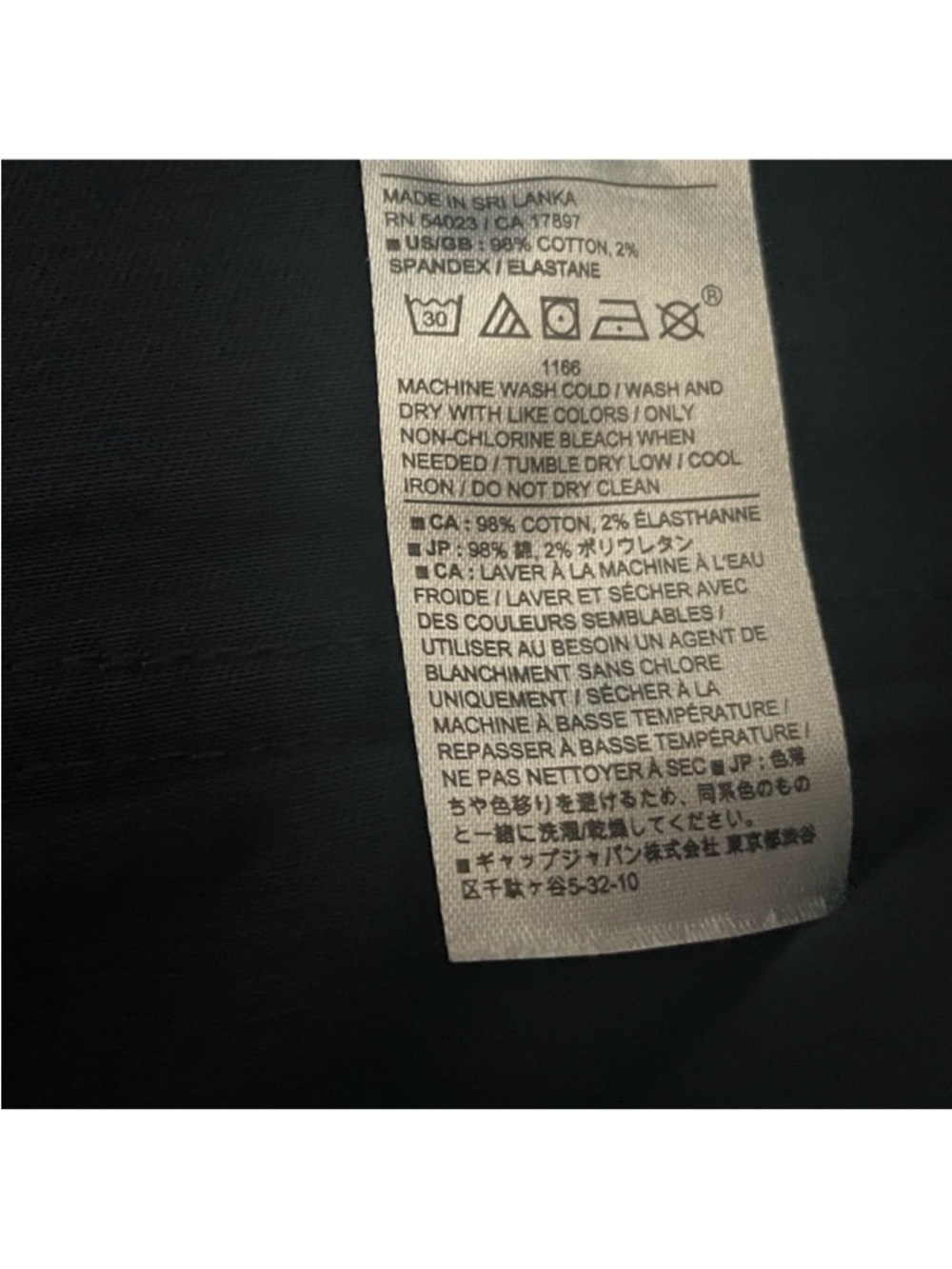 Banana Republic Authentic Chino Girlfriend Pant Preppy Navy Size 6 - Picture 10 of 10